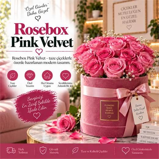 Rosebox Pink Velvet