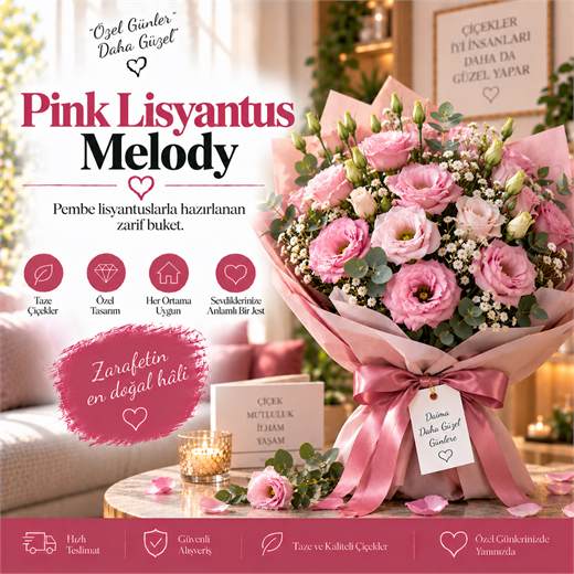 Pink Lisyantus Melody